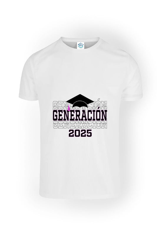 Playera de Graduación con Letras de Generación
