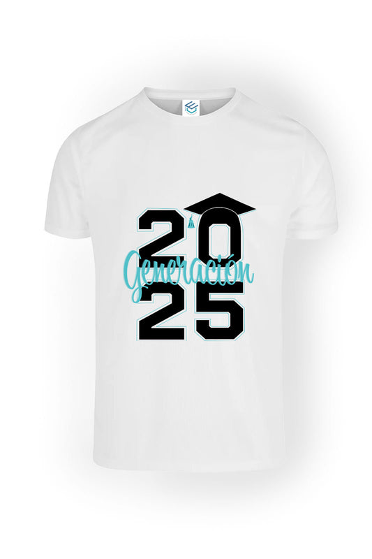 Playera de Graduación Generación con Birrete