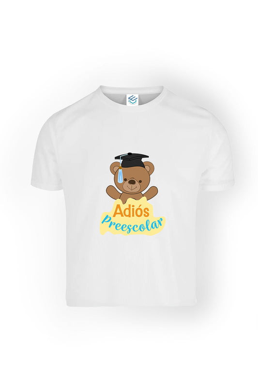 Playera Adiós Preescolar