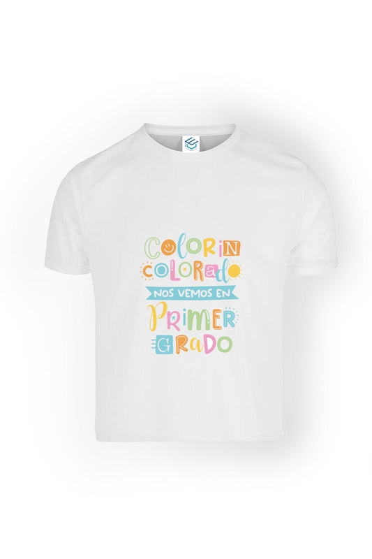 Playera Preescolar Colorín Colorado
